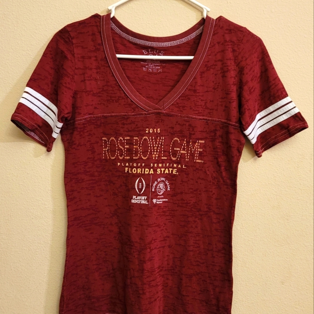 FSU 2015 Rose Bowl Game t-shirt. Ladies medium. EUC